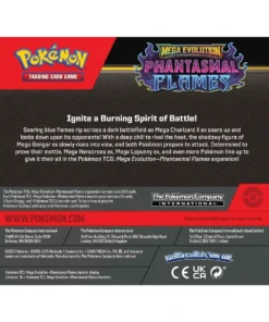 Pokemon TCG: Mega Evolution Phantasmal Flames Booster Display Box (36 Packs) - product photo 2