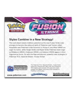 Pokemon TCG Sword and Shield Fusion Strike Booster Display Box (36 Packs) ENG - product photo 2