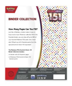 Pokemon TCG Scarlet and Violet 151 Binder Collection ENG - product photo 2