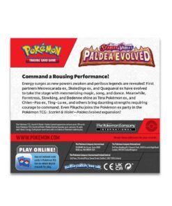 Pokemon TCG Scarlet and Violet Paldea Evolved Booster Display Box (36 Packs) ENG - product photo 2