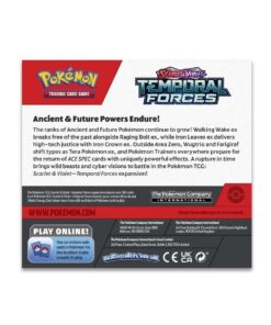 Pokemon TCG: Scarlet and Violet Temporal Forces Booster Display Box (36 Packs) ENG - product photo 3