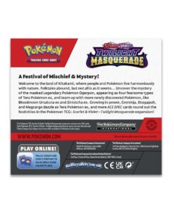 Pokemon TCG: Scarlet and Violet Twilight Masquerade Booster Box (36 Packs) ENG - product photo 3
