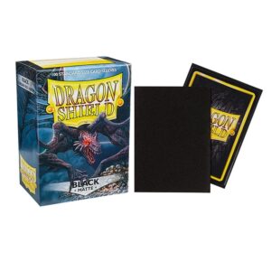Dragon Shield Black - Matte Sleeves