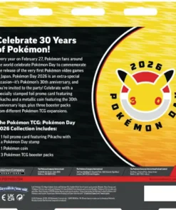 Pokémon TCG: Pokémon Day 2026 Collection (30th Anniversary) - product photo 3