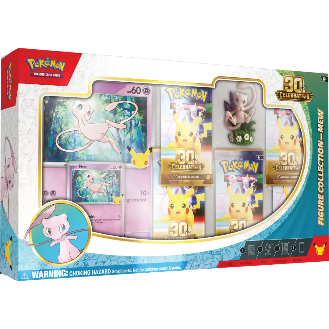 Pokemon 30th Celebration Figure Collection Mew